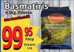 Supergrossen Basmatiris erbjuda