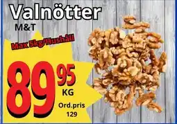 Supergrossen Valnötter erbjuda