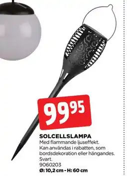 Jem&Fix SOLCELLSLAMPA erbjuda