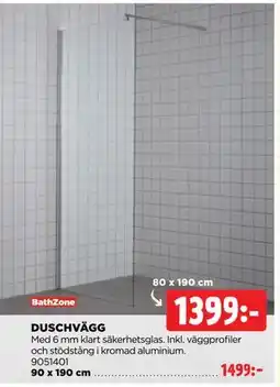 Jem&Fix DUSCHVÄGG erbjuda