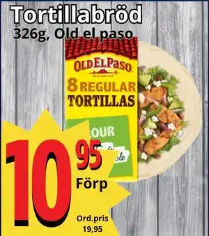 Supergrossen Tortillabröd erbjuda