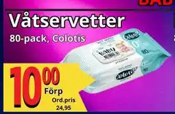 Supergrossen Våtservetter erbjuda