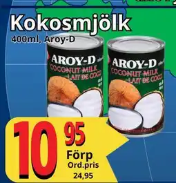 Supergrossen Kokosmjölk erbjuda