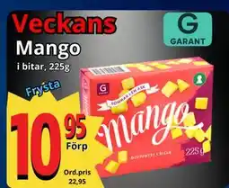 Supergrossen Mango erbjuda