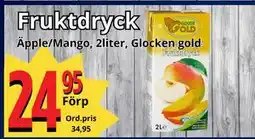 Supergrossen Fruktdryck erbjuda