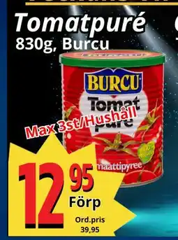 Supergrossen Tomatpuré erbjuda