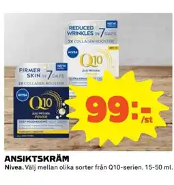 Coop NIVEA Ansiktskräm erbjuda