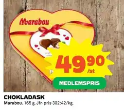 Coop MARABOU Chokladask erbjuda