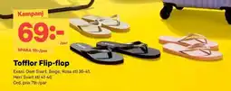 City Gross Tofflor flip-flop erbjuda