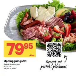 City Gross Uppläggningsfat erbjuda