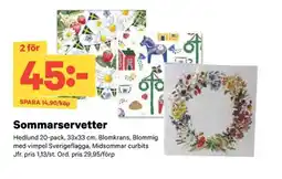 City Gross Sommarservetter erbjuda
