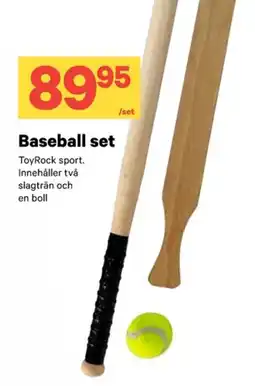 City Gross Baseball set erbjuda