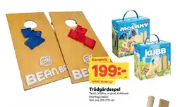 City Gross Trädgårdsspel erbjuda
