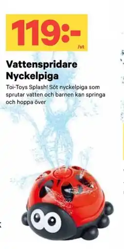 City Gross Vattenspridare nyckelpiga erbjuda