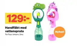 City Gross Handfläkt med vattenspruta erbjuda