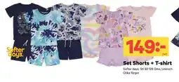 City Gross SOFTER DAYS Set shorts + t-shirt erbjuda