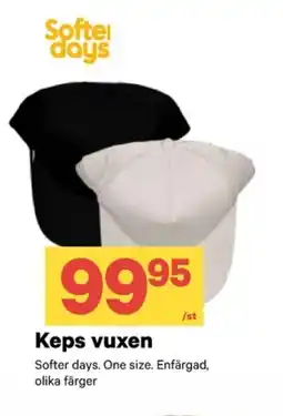 City Gross SOFTER DAYS Keps vuxen erbjuda