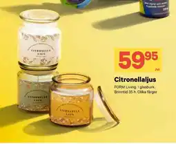 City Gross Citronellaljus erbjuda