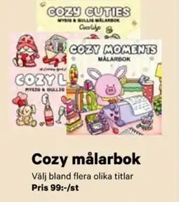 City Gross Cozy målarbok erbjuda