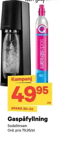 City Gross SODASTREAM Gaspåfyllning erbjuda