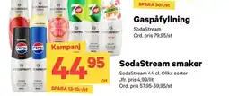 City Gross SODASTREAM Smaker erbjuda
