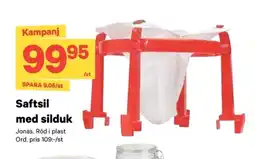 City Gross Saftsil med silduk erbjuda
