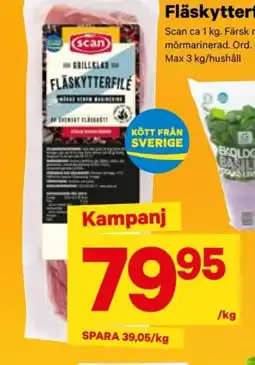 City Gross SCAN Fläskytterfilé erbjuda