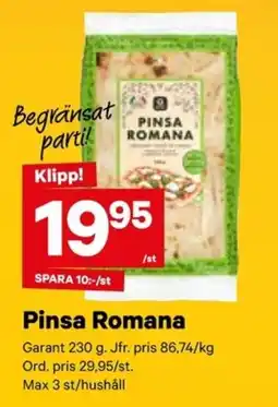 City Gross GARANT Pinsa romana erbjuda
