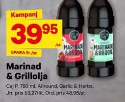 City Gross CAJ P. Marinad & grillolja erbjuda
