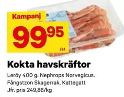 City Gross Kokta havskräftor erbjuda