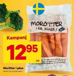City Gross GARANT Morötter i påse erbjuda