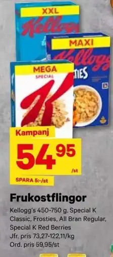 City Gross KELLOGG'S Frukostflingor erbjuda