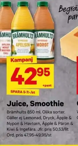 City Gross Juice, smoothie erbjuda