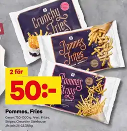 City Gross GARANT Pommes, fries erbjuda