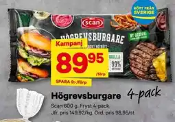 City Gross SCAN Högrevsburgare erbjuda