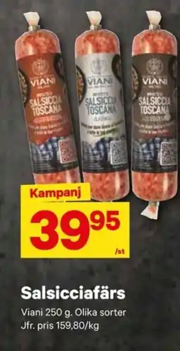 City Gross VIANI Salsicciafärs erbjuda