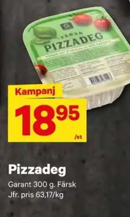 City Gross GARANT Pizzadeg erbjuda