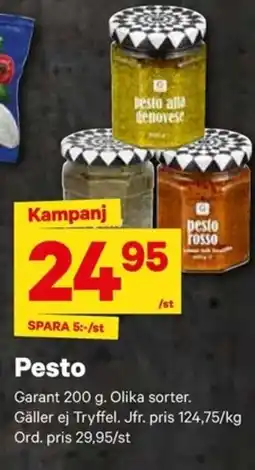 City Gross GARANT Pesto erbjuda