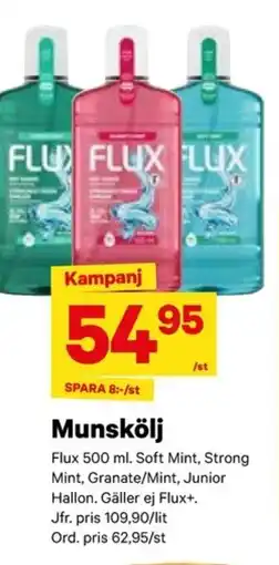 City Gross FLUX Munskölj erbjuda