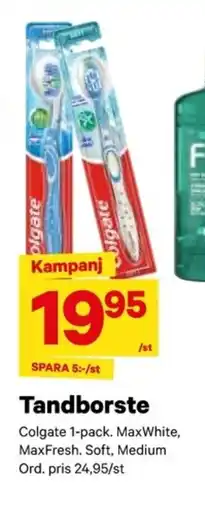 City Gross COLGATE Tandborste erbjuda