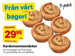 City Gross Kardemummasnäckor erbjuda