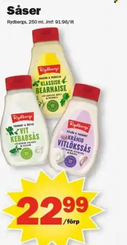 Pekås RYDBORGS Såser erbjuda