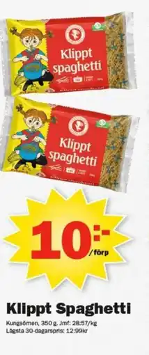 Pekås Klippt spaghetti erbjuda
