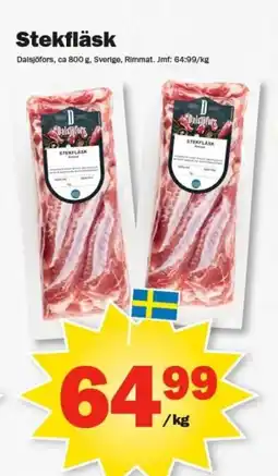 Pekås Stekfläsk erbjuda