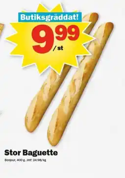 Pekås Stor baguette erbjuda