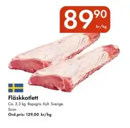 Snabbgross Fläskkotlett erbjuda