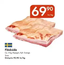 Snabbgross Fläsksida erbjuda