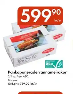 Snabbgross Pankopanerade vannameiräkor erbjuda