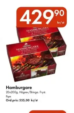 Snabbgross Hamburgare erbjuda