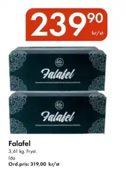 Snabbgross IDA Falafel erbjuda